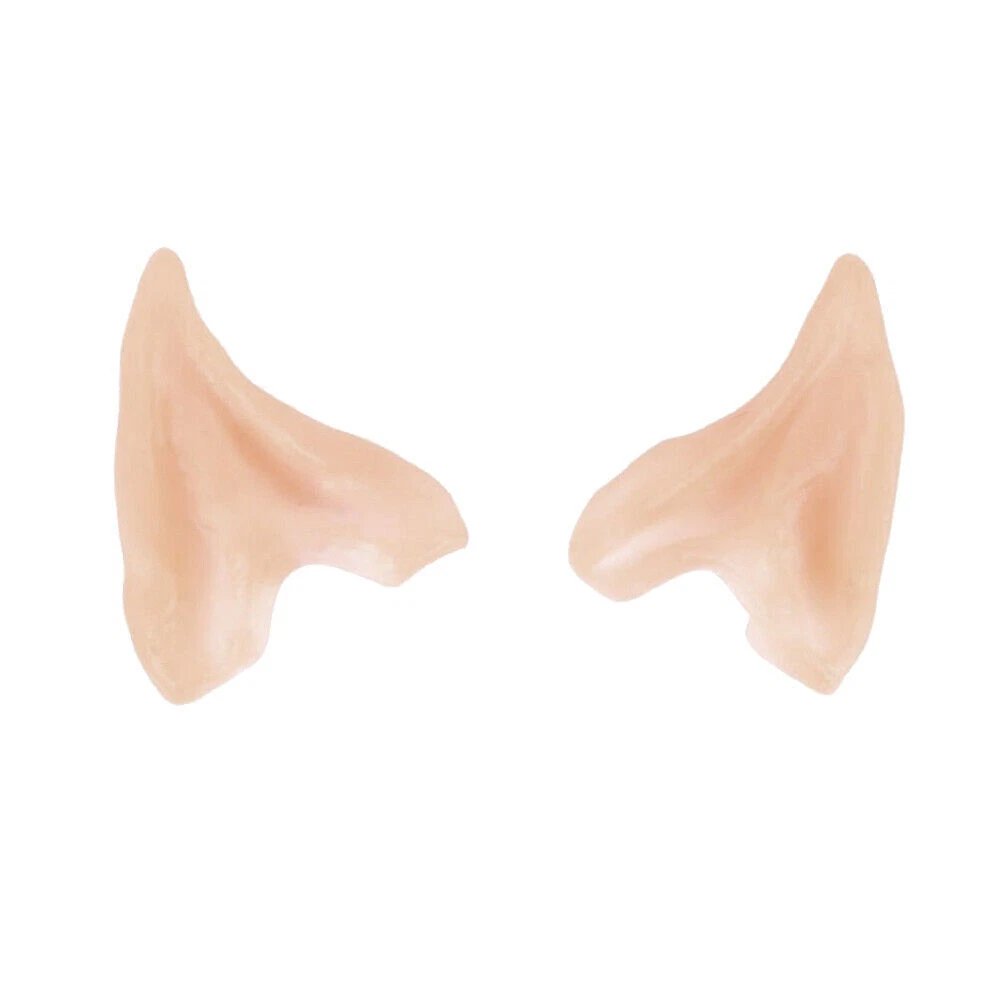 Halloween Ears Costume Small Elf Cosplay Props Pixie Latex Prosthetic Hobbit