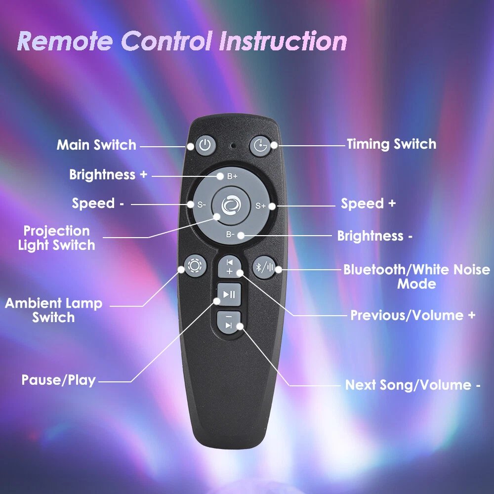 Astronaut Galaxy Light Ceiling Projector with Remote for Room Holiday Decor Gift