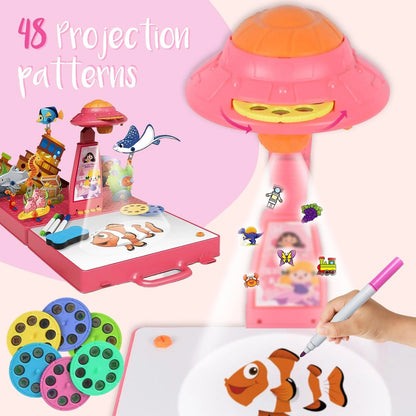Drawing Projector Kids Tracing Toys Children Smart Sketcher Boys Girls Art Gifts
