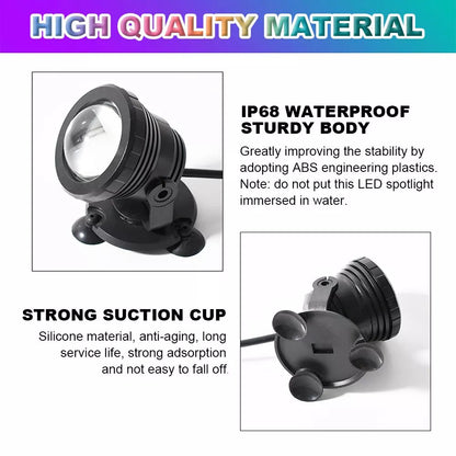 Smart Outdoor Spot Lights Waterproof RGB Landscape Lighting for Yard Xmas Decor